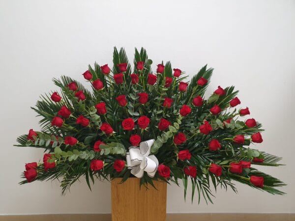 Centro de rosas clasico