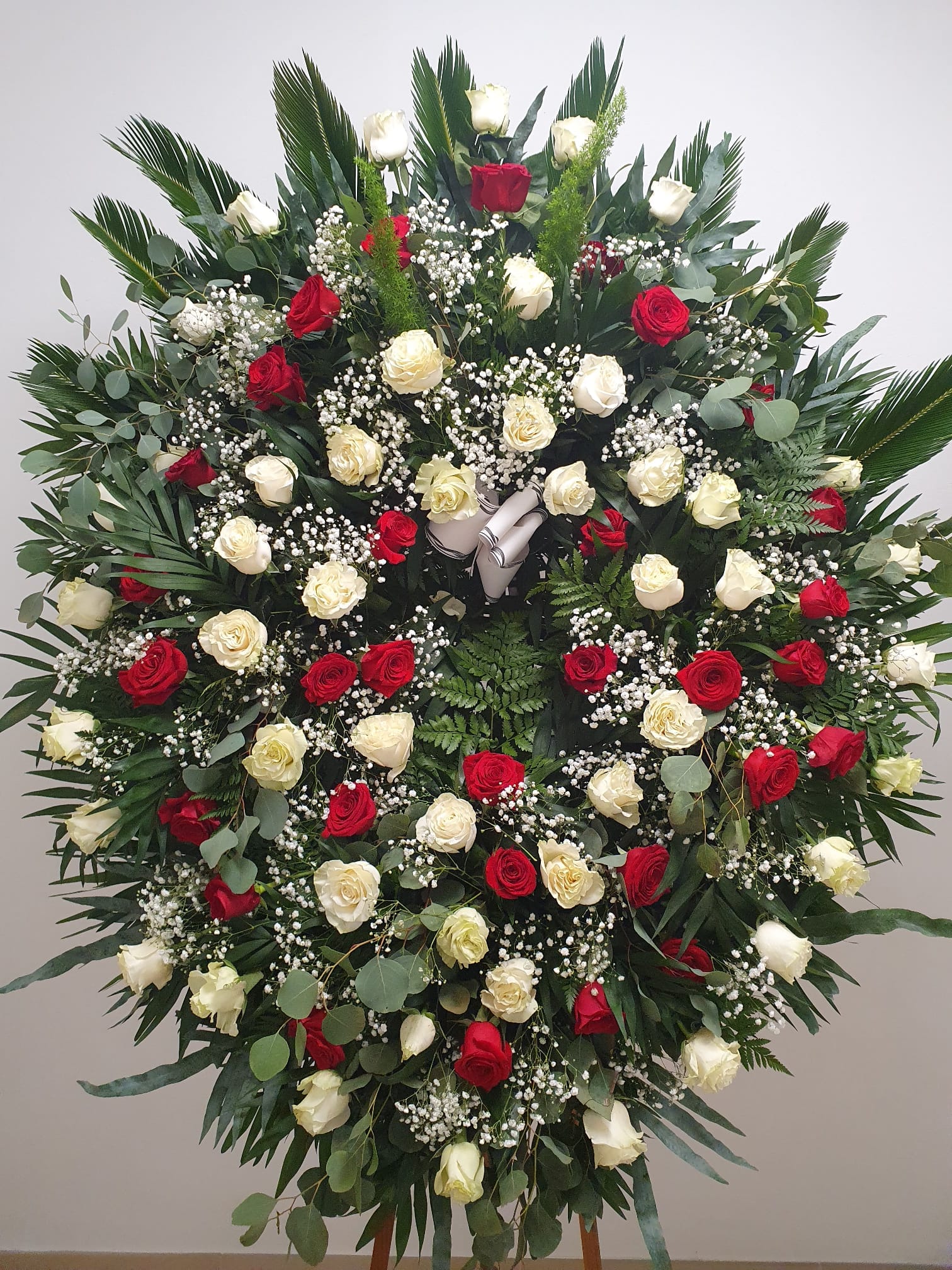 Corona de rosas